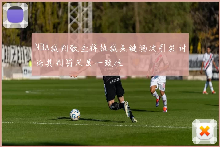 NBA裁判张全祥执裁关键场次引发讨论其判罚尺度一致性